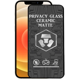 Caseart Apple iPhone 12 Tam Kaplayan Mat Seramik Nano Esnek Hayalet Ekran Koruyucu