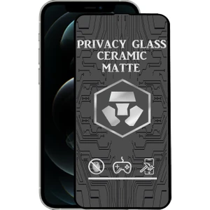 Caseart Apple iPhone 12 Pro Tam Kaplayan Mat Seramik Nano Esnek Hayalet Ekran Koruyucu