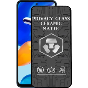 Caseart Xiaomi Redmi Note 11S Tam Kaplayan Mat Seramik Nano Esnek Hayalet Ekran Koruyucu