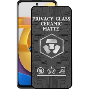Caseart Xiaomi Poco M4 Pro Tam Kaplayan Mat Seramik Nano Esnek Hayalet Ekran Koruyucu
