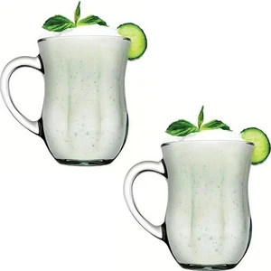55383 Kulplu Ayran Bardak 350 cc 2 Adet