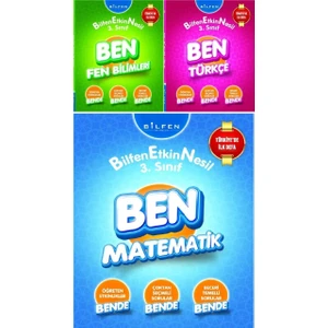 Bilfen Yayınları 3. Sınıf Ben 3' Lü Etkin Nesil Öğrenci Kitabı Seti