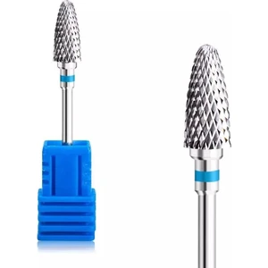 Aba Nails Çelik Freze Törpü Ucu Mavi Çin