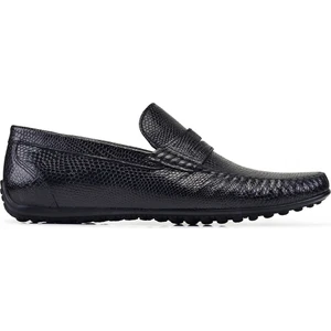 Nevzat Onay Siyah Yazlık Loafer Erkek Ayakkabı -22921-