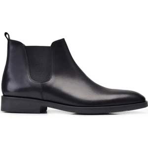 Nevzat Onay Deri Siyah Günlük Chelsea Erkek Bot -11963-