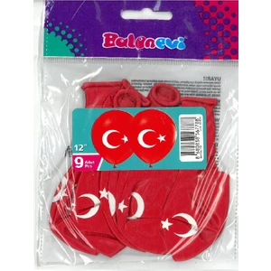 Ay Yıldız Balon 9 Lu