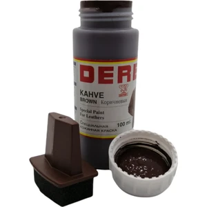 Mont Direksiyon Koltuk Deri Boyası 100ML ve Saplı Sünger 1 Adet