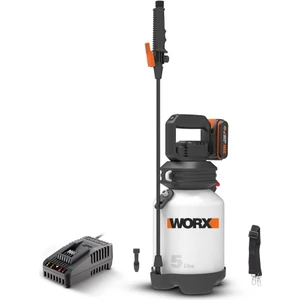 WG829E 20VOLT 2.0AH. Li-Ion 5lt. Omuz Askılı Basınçlı Ilaç ve Dezenfektan Pompası