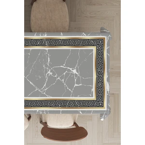 Leke Tutmayan Dokuma Elit Yıkanır Leke Tutmayan Kumaş Çerçeveli Masa Örtüsü MSO328