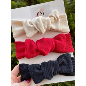 Kuzey Store Kız Bebek/ Çocuk 3 Lü Ribana Bandana Seti