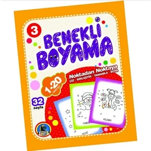 Benekli Boyama Kitabı-3 1-20 Noktalı