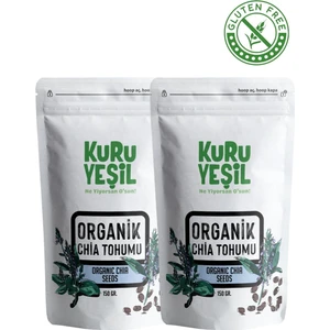 Kuru Yeşil Chia Tohumu -  Glutensiz Chia Tohumu - Chia Seed - Gluten Free - 300gr