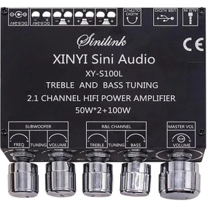 XY-S100L 2X50W + 100W Bluetooth 5.0 2.1 Kanal Amfi Modülü