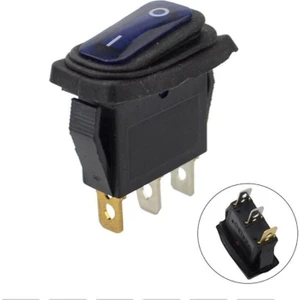 Kcd3 15A Su Geçirmez Mavi Işıklı On-Off Anahtar