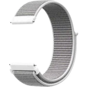 Apsuwa Honor Watch Gs Pro Uyumlu Kordon Cırtcırt Kumaş Saat Kordonu 22/K03--BEYAZ