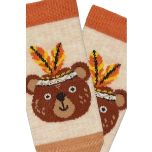 3'lü  Erkek Bebe Çorabı