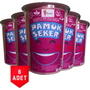 Bardakta Pamuk Şeker Çilekli 6 x 20 gr