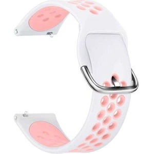  Apsuwa Huawei Watch Gt 2e 46MM Uyumlu Kordon Ring Sport Saat Kordonu 22/K10--BEYAZ-PEMBE