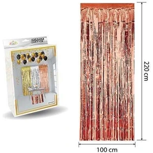 Çıtı Pıtı Store Püskül Kapı Perdesi Rose 100*220 cm