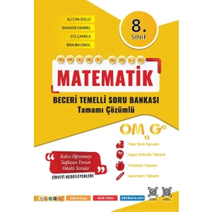 Omage Yayınları 8. Sınıf Omage Gold Matematik Soru Bankası
