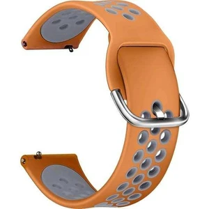  Apsuwa Xiaomi Mi Watch Uyumlu Kordon Ring Sport Saat Kordonu 22/K10--TURKUAZ-KOYU Gri