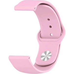 Apsuwa Zeblaze Gts Uyumlu Kordon Lüx Silikon Saat Kordonu Kayış 20/K11-PEMBE