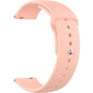 Amazfit Gts 2 Mini Uyumlu Kordon Mat Jel Silikon Saat Kordonu 20/qq-Pembe