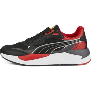 Ferrari X-Ray Speed Erkek Spor Ayakkabı 37073303 45 - Siyah-Kırmızı-Beyaz