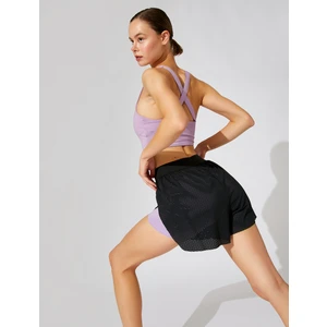 Çift Katlı Spor Şort