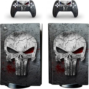 Kt Grup Skull Playstation 5 Disk Edition Sticker Kaplama Seti