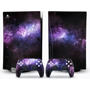 Kt Grup Astronomik Mor Playstation 5 Disk Edition Sticker Kaplama Seti