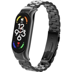 Xiaomi Mi Band 7 Kordon Klipsli Metal Kordon 04