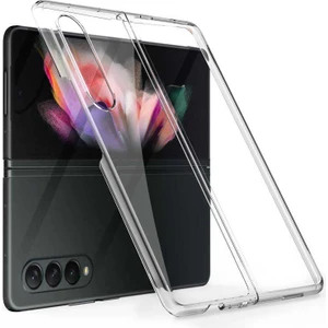Samsung Galaxy Z Fold 4 Kılıf Şeffaf Kıpta Kapak