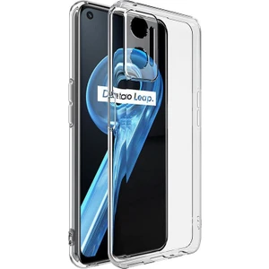 Fitcase Oppo A96 Kılıf Kamera Korumalı Silikon Şeffaf Kapak