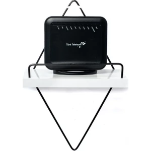 Full Reyon MDF Dekoratif Modem Rafı, Telefon Şarj Rafı, Priz Üstü Raf, Aksesuar Rafı, Obje- Kaktüs Rafı, Mutfak Rafı, Çok Amaçlı Raf
