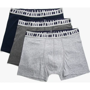 Koton 3'lü Basic Boxer