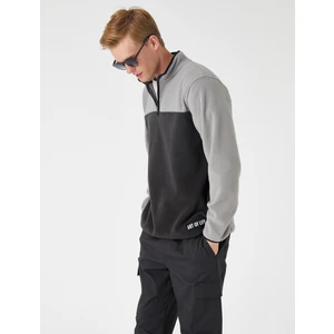 Renk Bloklu Sweatshirt