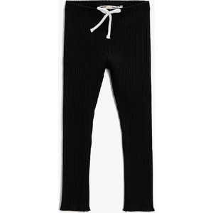 Basic Beli Bağlamalı Tayt