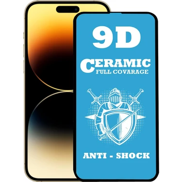 Caseart Apple iPhone 14 Pro Tam Kaplayan Seramik Nano Esnek Ekran Koruyucu