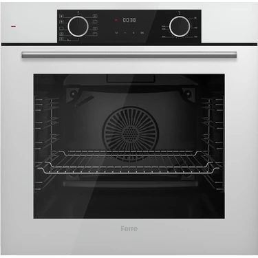 Ferre XE63CB Fryart Beyaz Ankastre Fırın (0+9