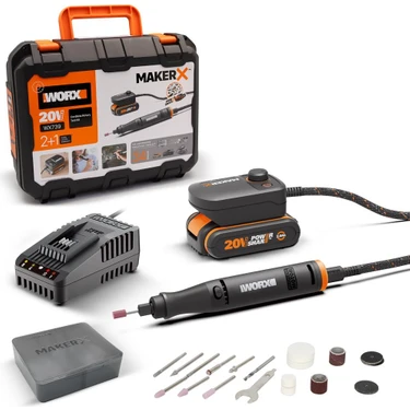 Worx WX739 Makerx 20VOLT 2.0AH. Kömürsüz Profesyonel Kalem Fiyatı