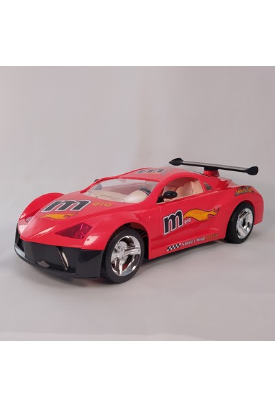Famous Car 1:12 Uzaktan Kumandalı Şarjlı Pilli Oyuncak Araba 35CM Kırmızı
