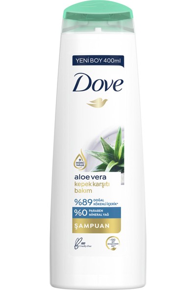 Dove Saç Bakım Şampuanı Aloe Vera Kepek Karşıtı Bakım 400 ml