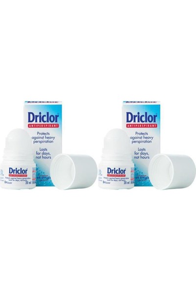 Driclor Roll - On 20 ml 2'li Paket