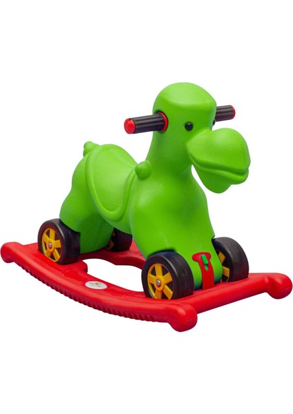 Sallanan Köpek Figür - Iki Fonksiyon Tekerlekli ve Sallanan Köpek Figür