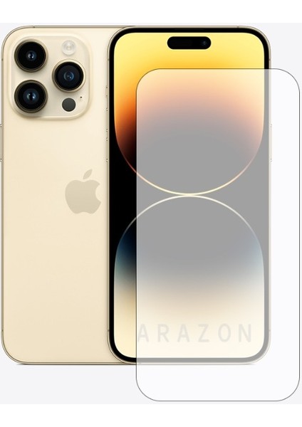 Apple iPhone 14 Pro Premium (A+++ Kalite ) Nano (Esnek) Cam Ekran Koruyucu