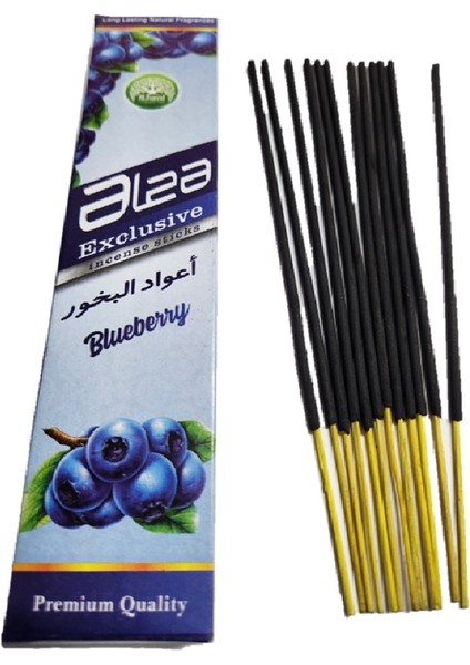 Yaban Mersini (Blueberry) Kokusu 1 Inci Sınıf Doğal El Yapımı Tütsü Çubuğu 1 Paket