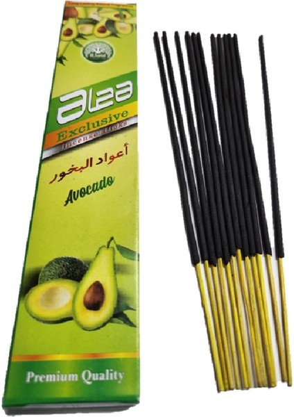 Avakado Kokusu (Avocado) 1 Inci Sınıf Doğal El Yapımı Tütsü Çubuğu 1 Paket