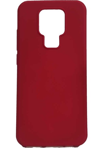 General Mobile Gm 20 Kılıf Premier Silikon Esnek Koruma+Nano Glass Kırmızı