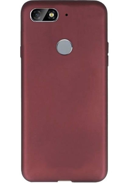 General Mobile Gm8 Go Kılıf Premier Silikon Kılıf Mürdüm